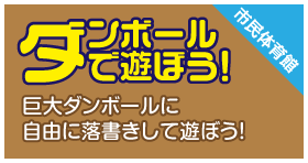 ダンボールで遊ぼう！自由な発想でダンボール村を作ろう！